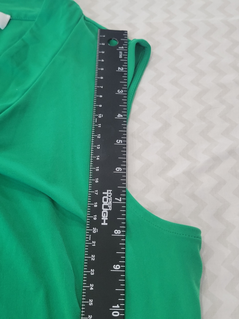 Calvin Klein Green Sleeveless Knot Neck Top Sz Medium - Picture 8 of 9